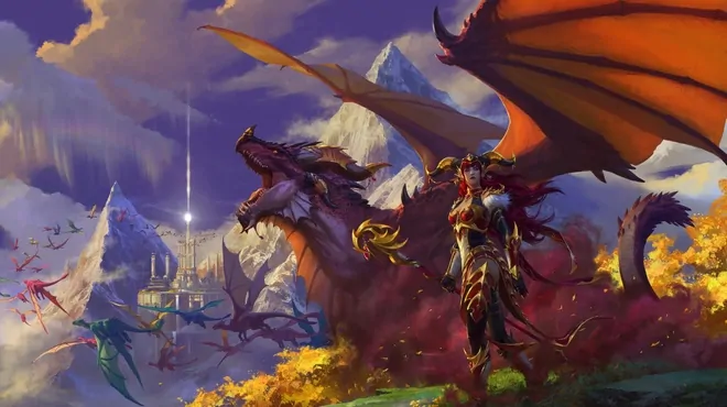 Sárkányokat hoz a World of Warcraft: Dragonflight kiegészítő